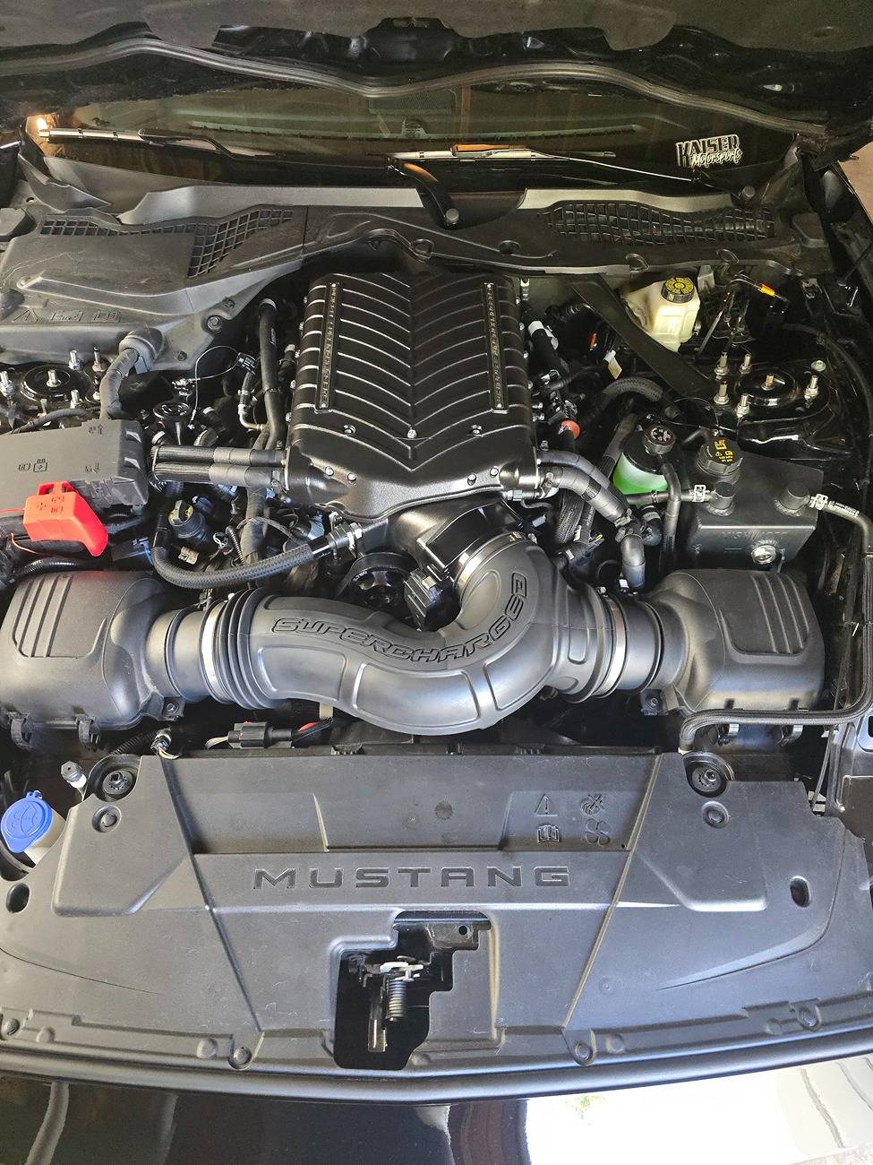 S650 Mustang Whipple installed 20250606_175456