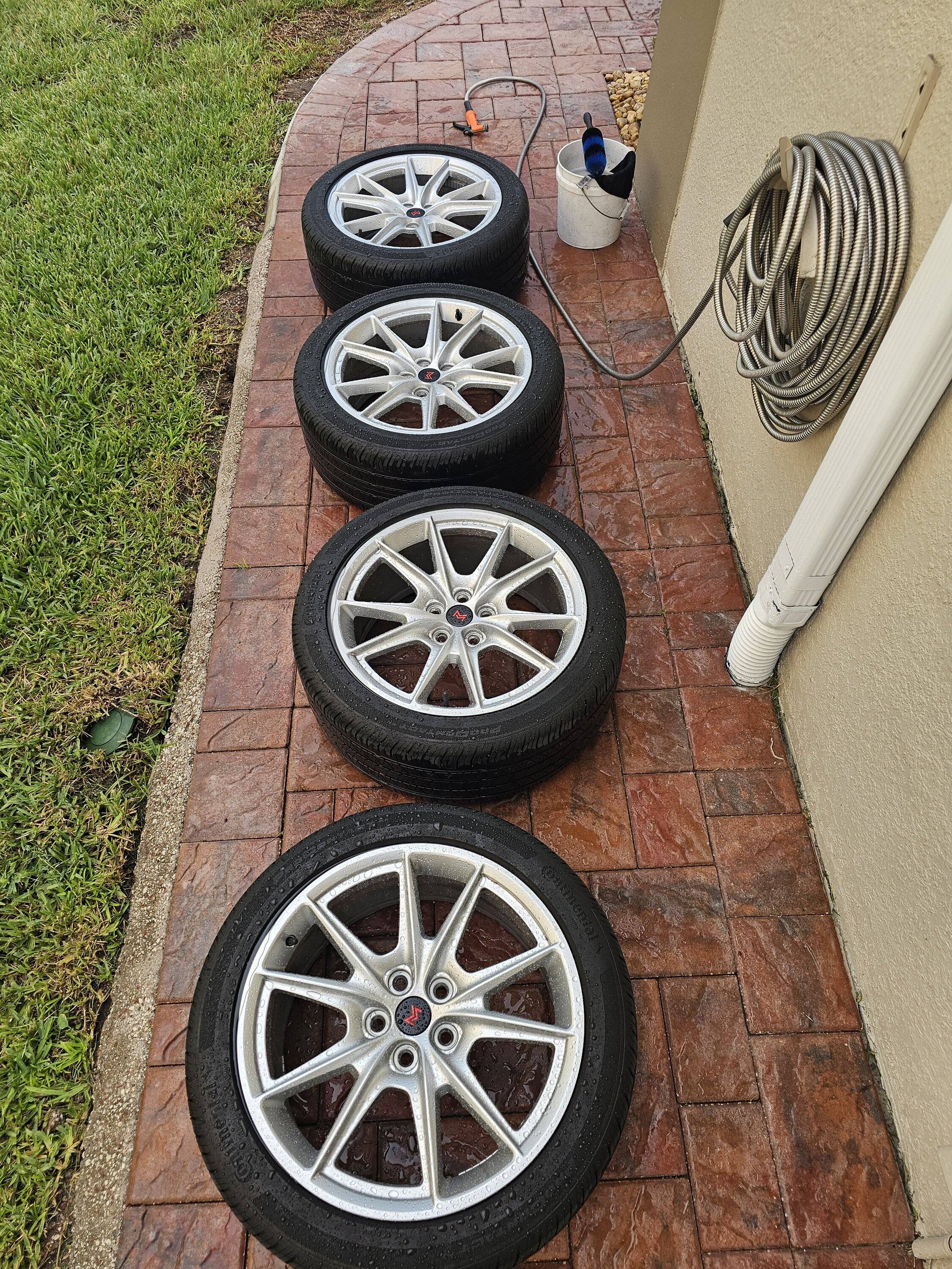 S650 Mustang GT premium wheels and tires for sale 20250618_184454