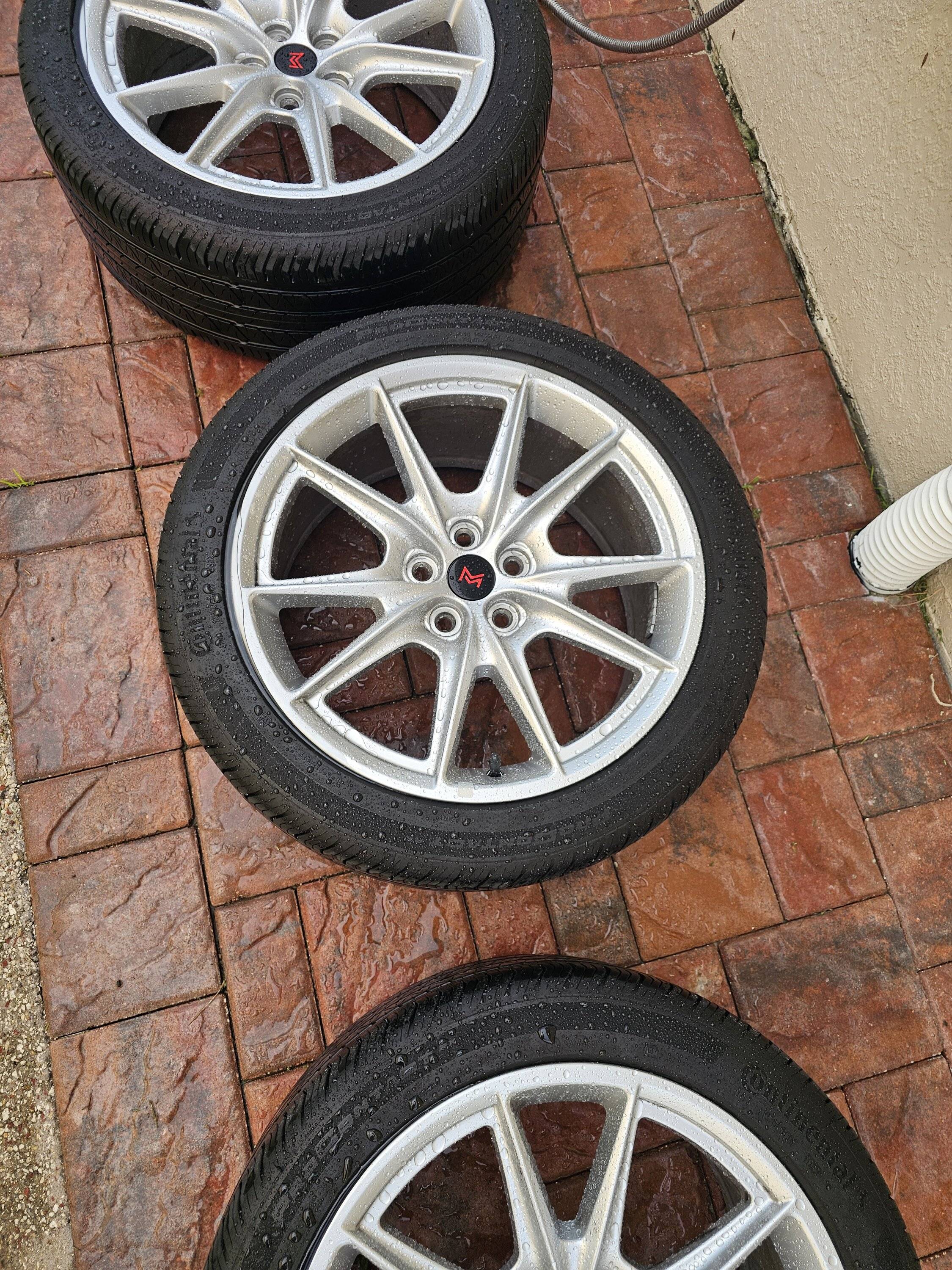 S650 Mustang GT premium wheels and tires for sale 20250618_184459