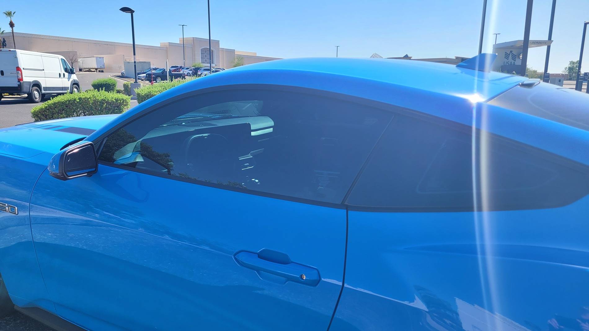S650 Mustang What's the percentage of tint are on our Mustangs? 20250624_154853