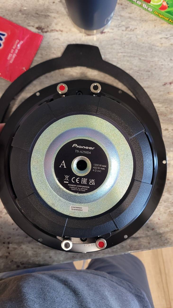 S650 Mustang B&O 10" sub replacement? 20250628_142035