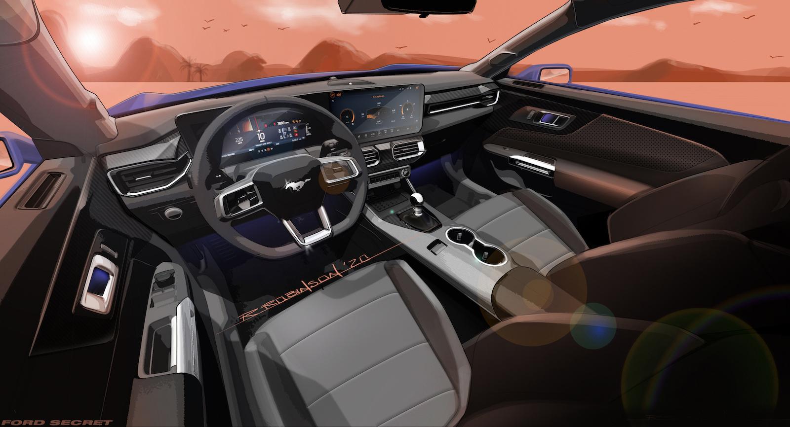S650 Mustang S650 Mustang Design Sketches, Proposals, Modeling (Exterior + Interior) 34 view modif copy2
