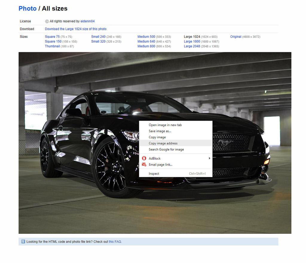S650 Mustang Flikr test pic 36364349096_a7c3c3f867_b