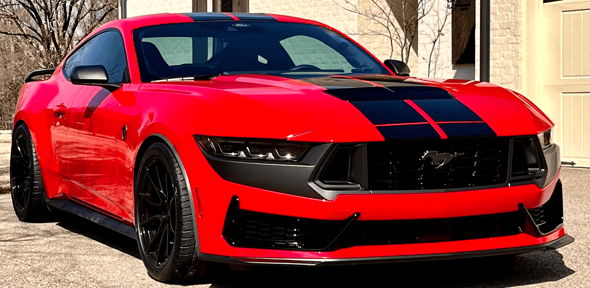 S650 Mustang It was time to stripe the car 399C351A-924E-4562-AD37-2A13FC50CD62