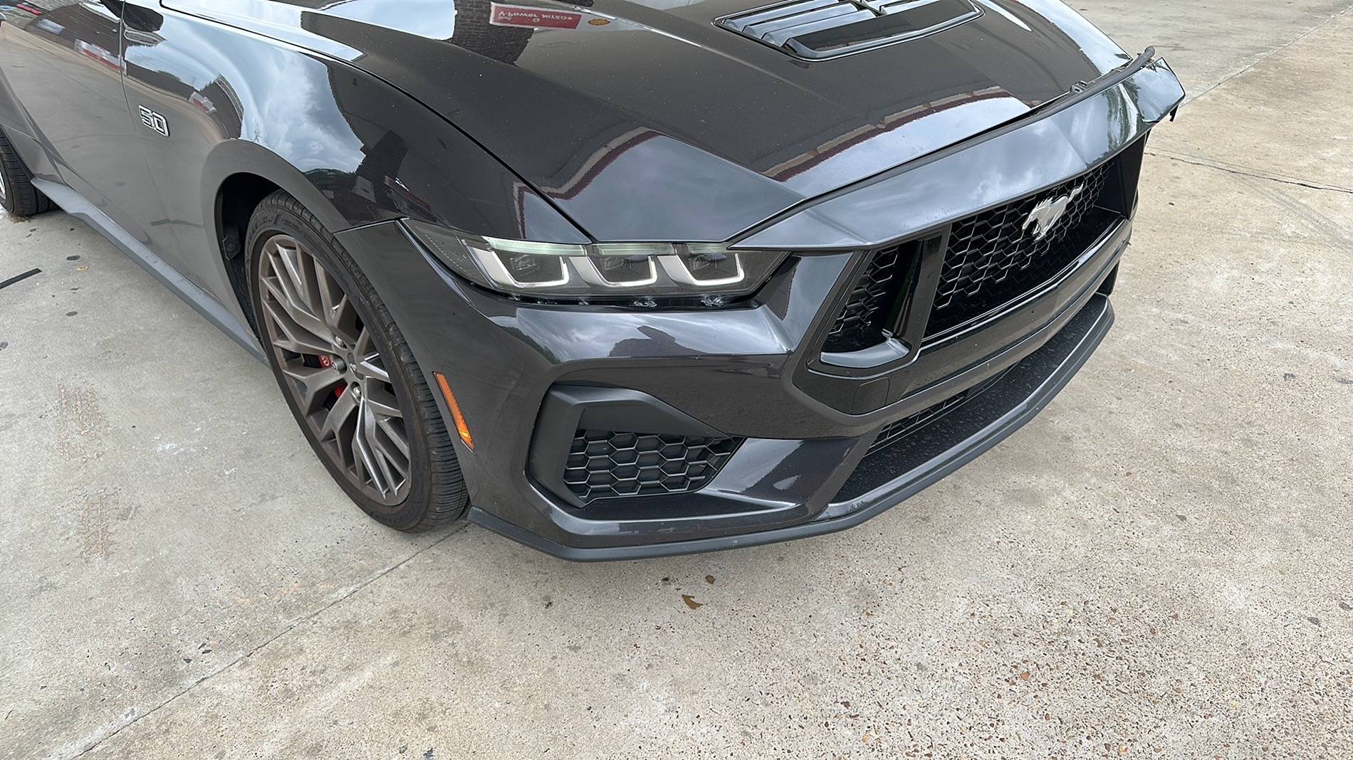 S650 Mustang Got into a hit and run, insurance estimates at $4700 damages, body shop is $7600. I want to get it fixed. How does the repair process work? 3ACE209F-73FF-40D7-8429-2AD7952E8CDE-Damage-3