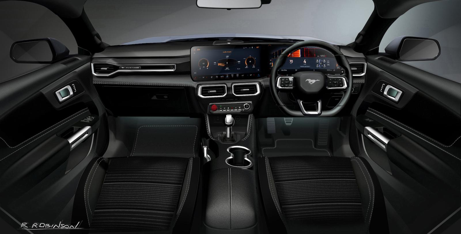 S650 Mustang S650 Mustang Design Sketches, Proposals, Modeling (Exterior + Interior) 400A GT PCAP black AUTO RHD