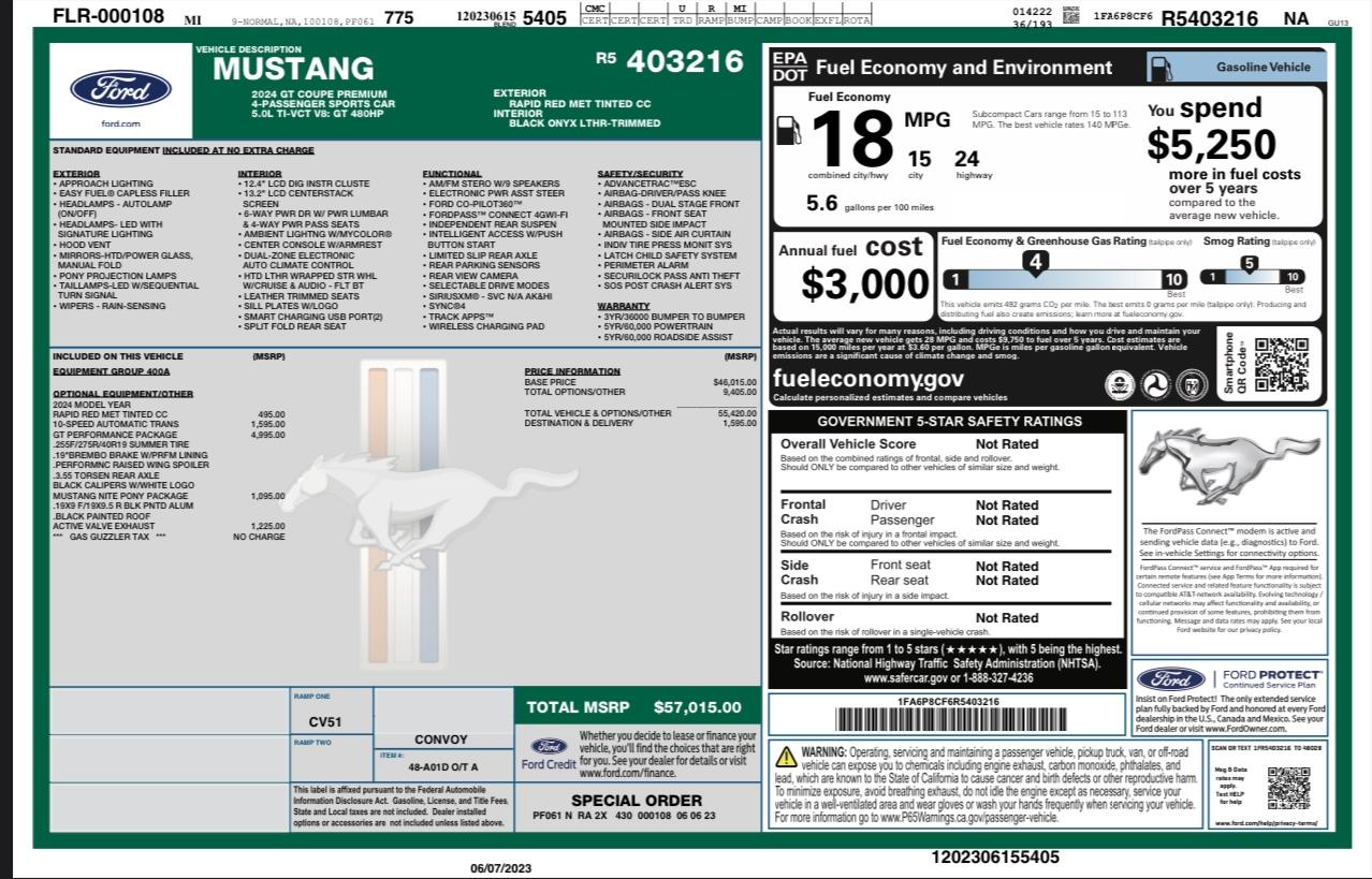 S650 Mustang 2024 Mustang Nite Package delayed? 44FE6C05-AB4D-47D5-8B1C-D3AD25AC66AA