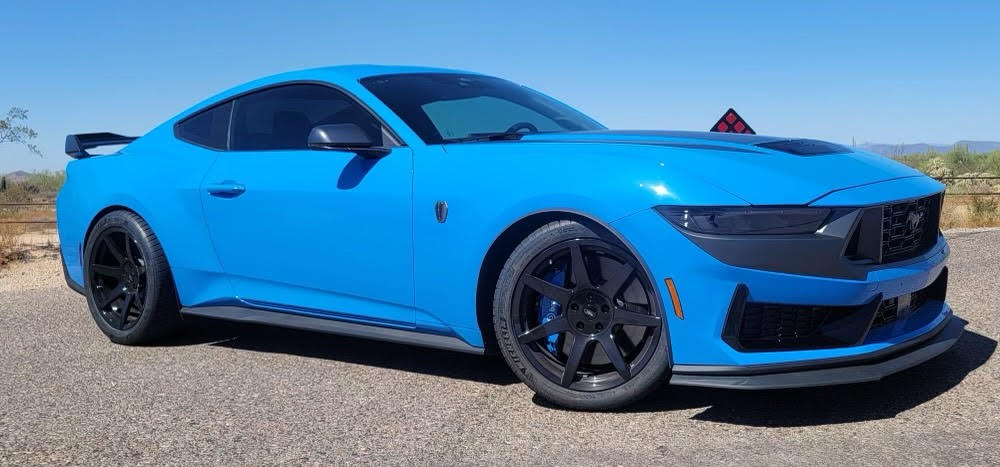 S650 Mustang 2024 Mustang Wheels Offsets & Fitment (same as S550)? 6GR7 BABY BLUE DARK HORSE 2