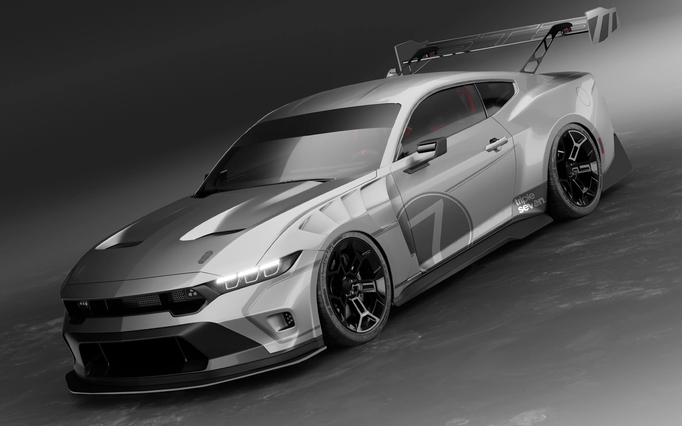 S650 Mustang 777 Performance announces GT3 body kit for 2024+ Mustang S650 777GT3_1