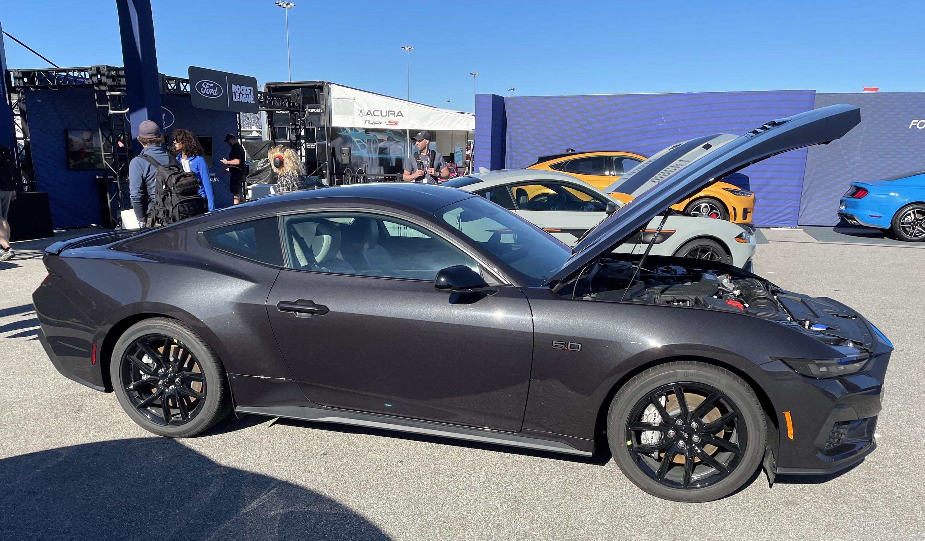 S650 Mustang 2024 Mustang GT on display this weekend at Daytona Rolex 24 Hours Race 93BB5628-2D45-41A1-BA36-115514F034CF