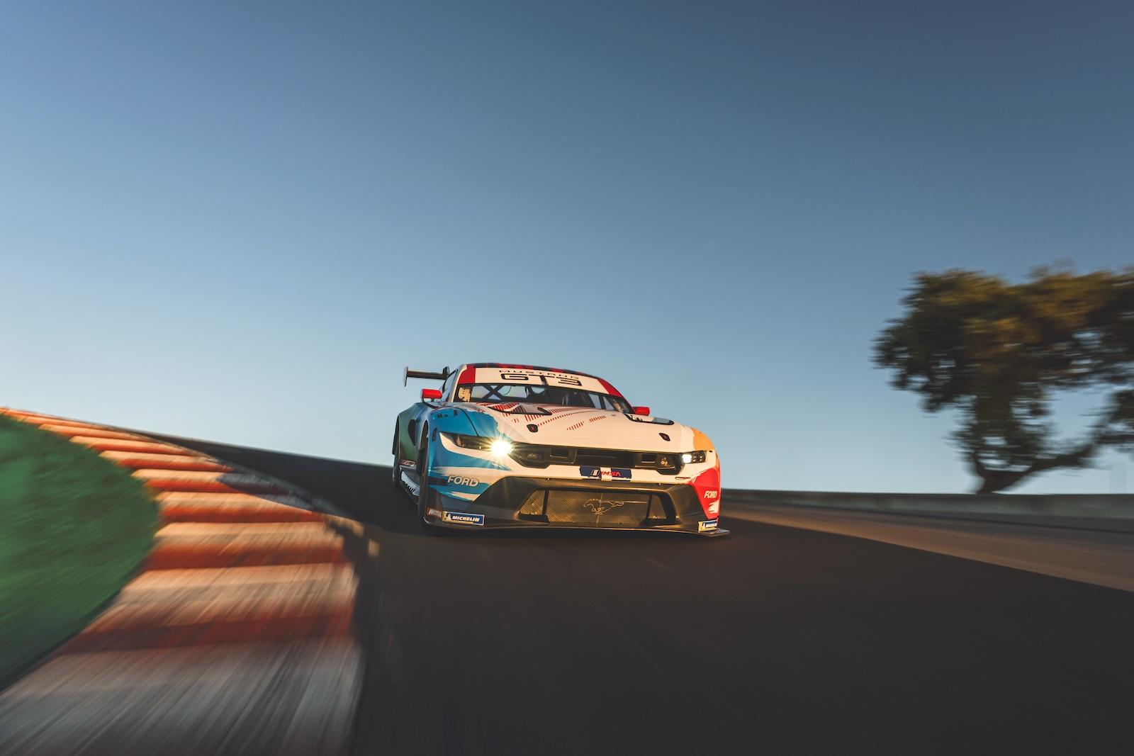 S650 Mustang New Mustang GT3 "Champion Spirit" Livery Evokes Heritage Racing A1_07735A