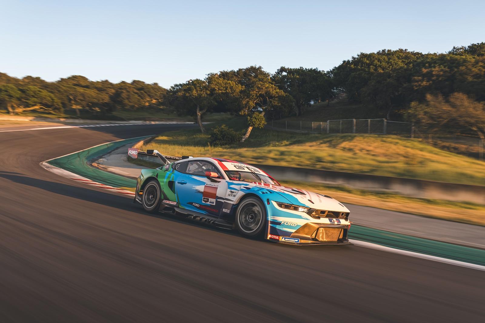 S650 Mustang New Mustang GT3 "Champion Spirit" Livery Evokes Heritage Racing A1_07822