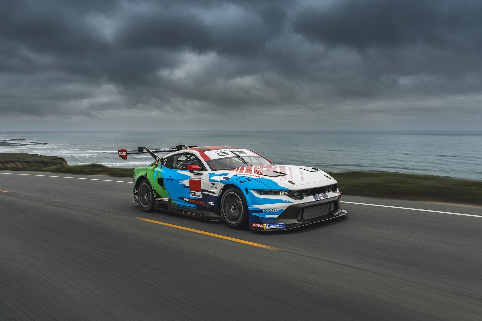 S650 Mustang New Mustang GT3 "Champion Spirit" Livery Evokes Heritage Racing A1_09269
