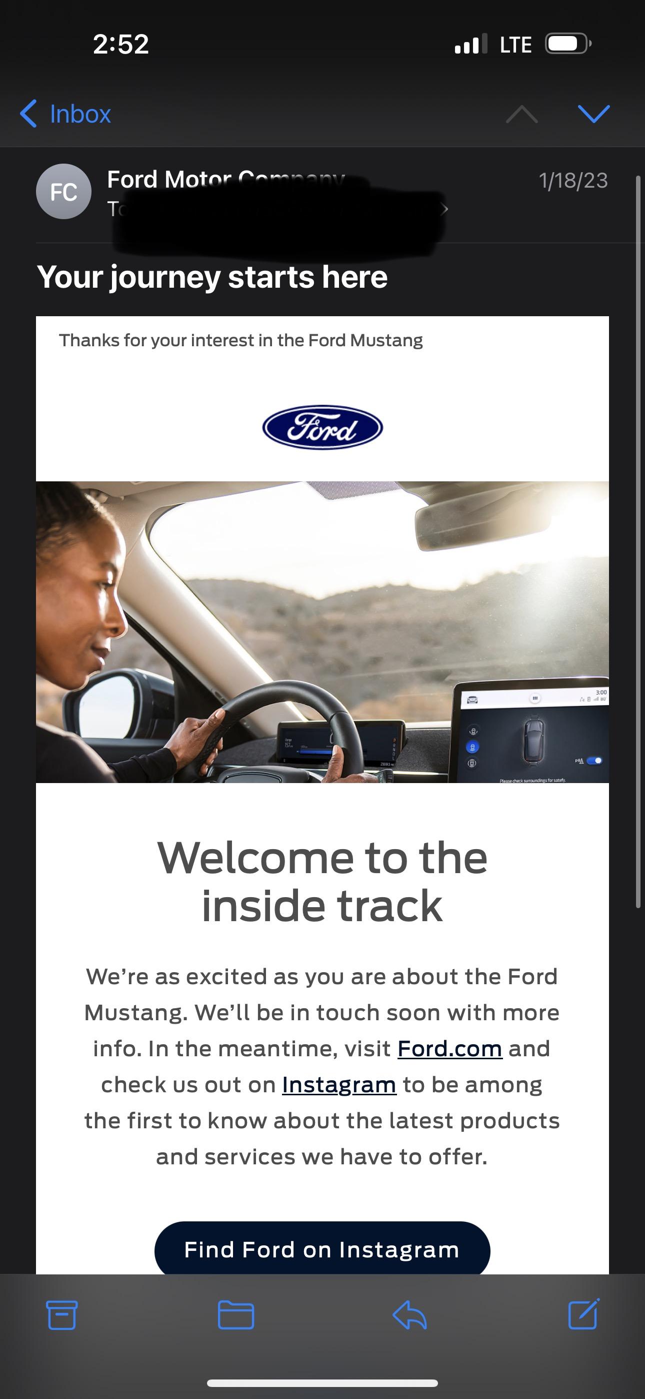 S650 Mustang Start of 2024MY Mustang production is 4/11/23. Order banks open 1/14/23. Scheduling begins 3/11/23 (per Donlan and Element Fleet Forecasts) A6183372-4E74-4CA9-A1AC-0817E6749241