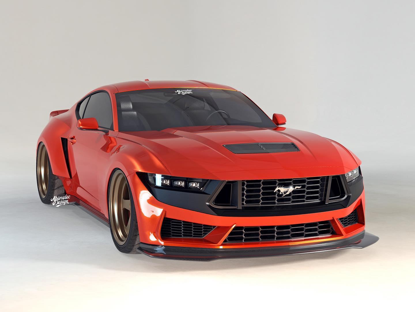 S650 Mustang Abimelec Design - Widebody Dark Horse Mustang Abimelec Design 2