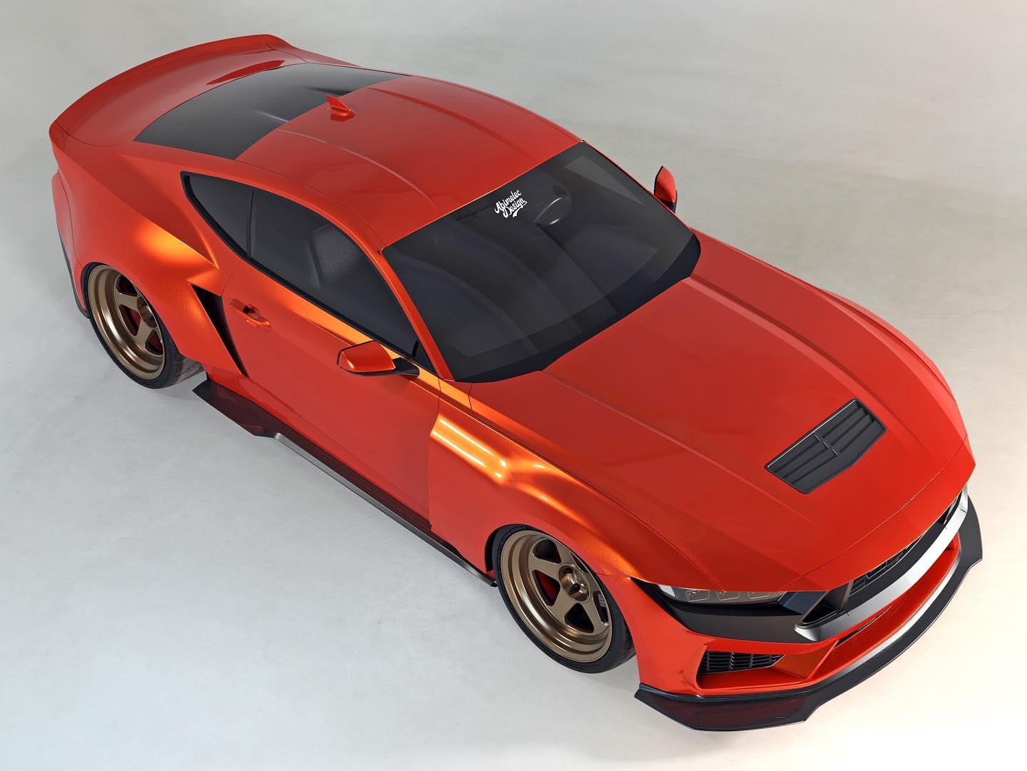 S650 Mustang Abimelec Design - Widebody Dark Horse Mustang Abimelec Design 4