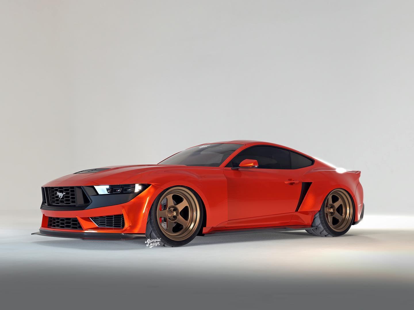S650 Mustang Abimelec Design - Widebody Dark Horse Mustang Abimelec Design 8