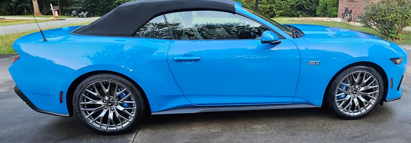 S650 Mustang Official GRABBER BLUE Mustang S650 Thread After Wash 2 - Cro