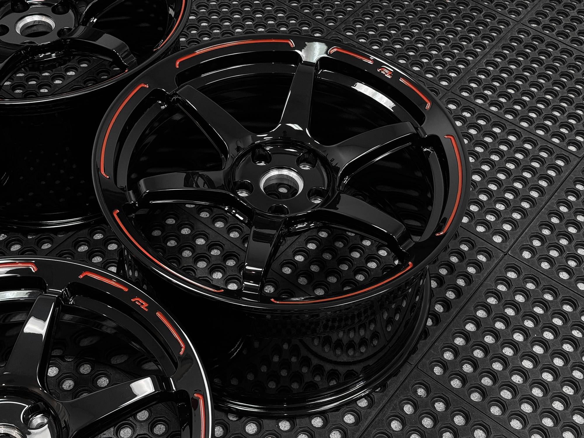 S650 Mustang New Forgedlite RH Series for the Mustang S650 GT PP Darkhorse ASTORIA-GLOSS-BLACK-RED-TEXT-FILL-2-1