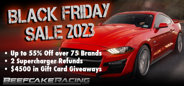 S650 Mustang Up to 55% off Black Friday @Beefcake Racing! black-friday-2023-sale-beefcake-racing-