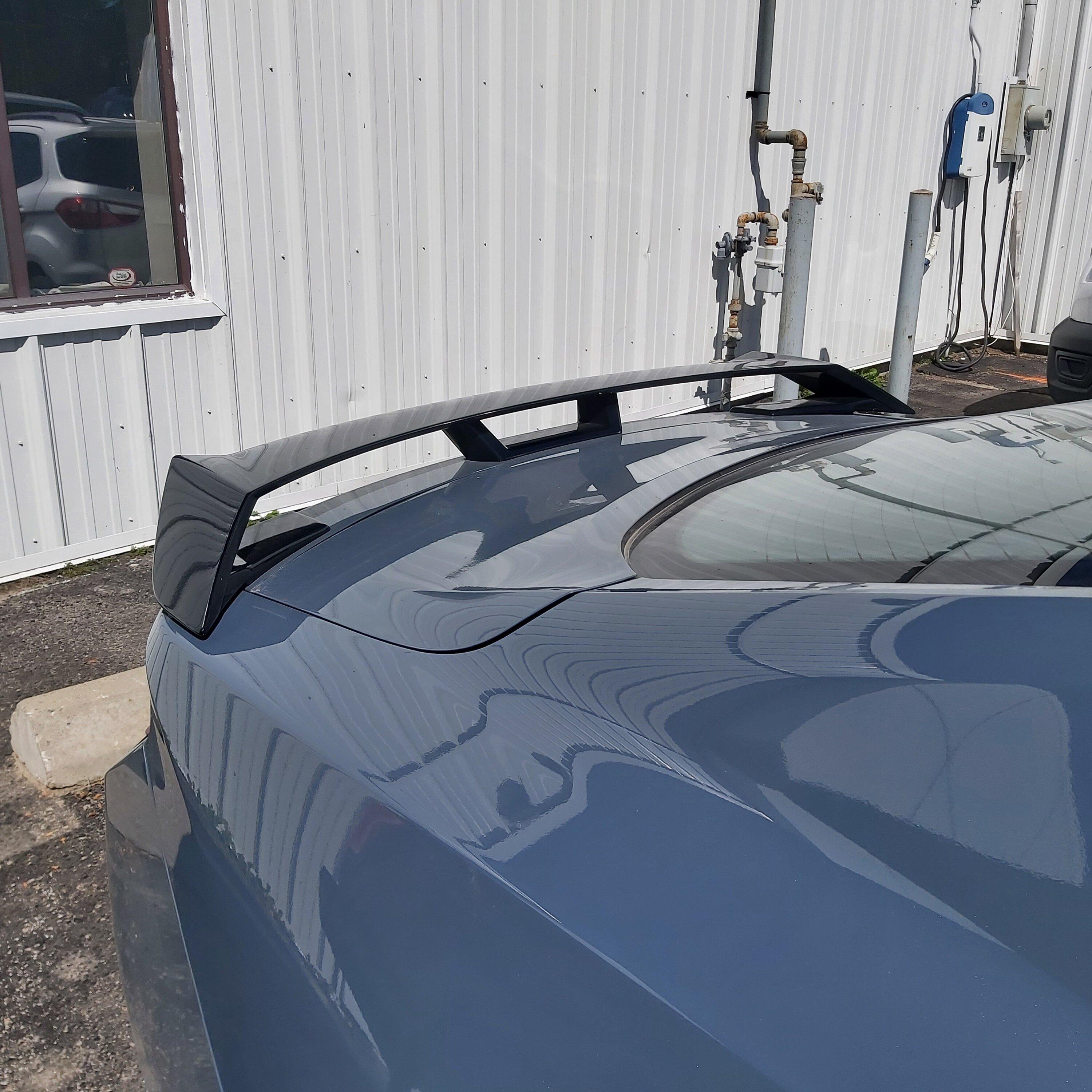 S650 Mustang Performance Rear Wing Question Black Spoiler