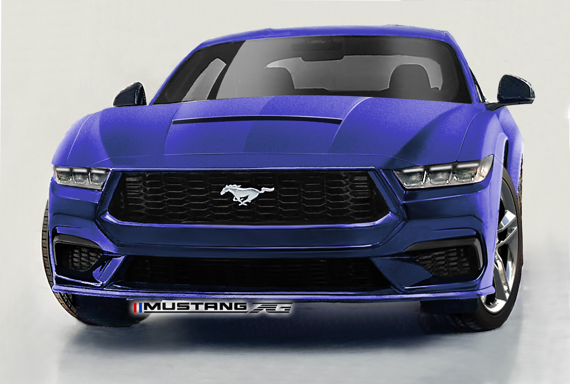 S650 Mustang chazcron weighs in... 7th gen 2023 Mustang S650 3D model & renderings in several colors! Blue-S650-Mustang-M7G