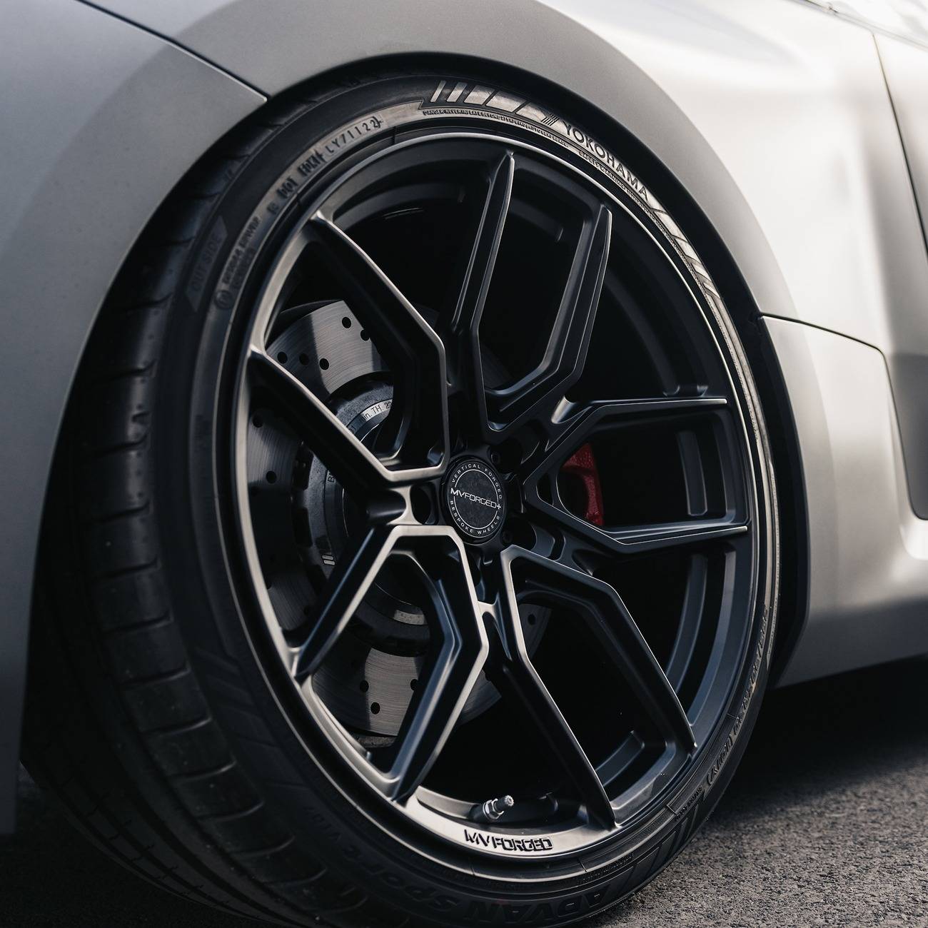S650 Mustang MV Forged+ MVF5 Vertical Forged Wheels Available in 20 - Vibe Motorsports bmw-g87-m2-mv-forged-plus-mvf5-satin-black-wheels-16