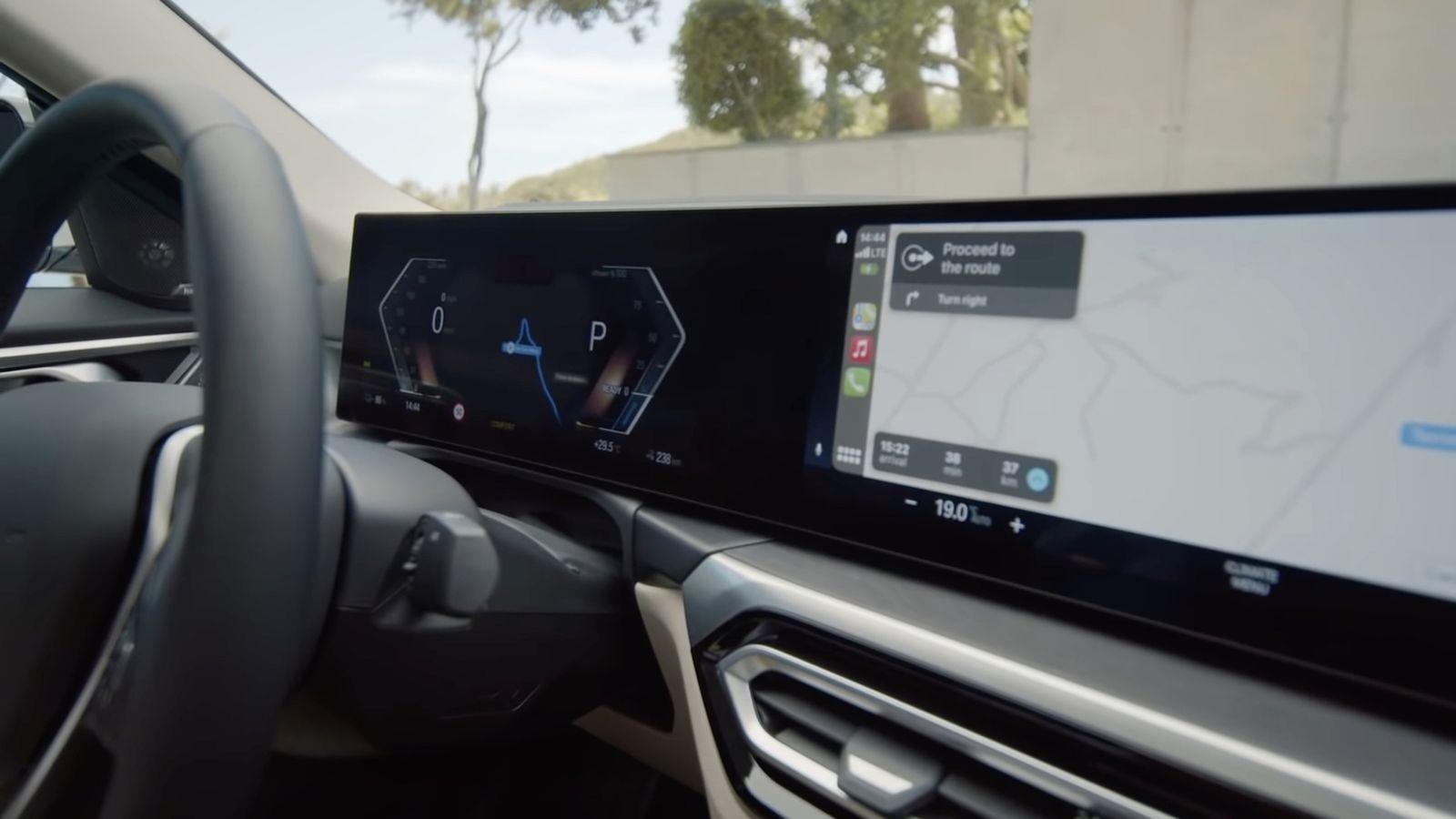 S650 Mustang What are your thoughts on the interior of the S650? Specifically the screens bmw-i4-carplay-second-display
