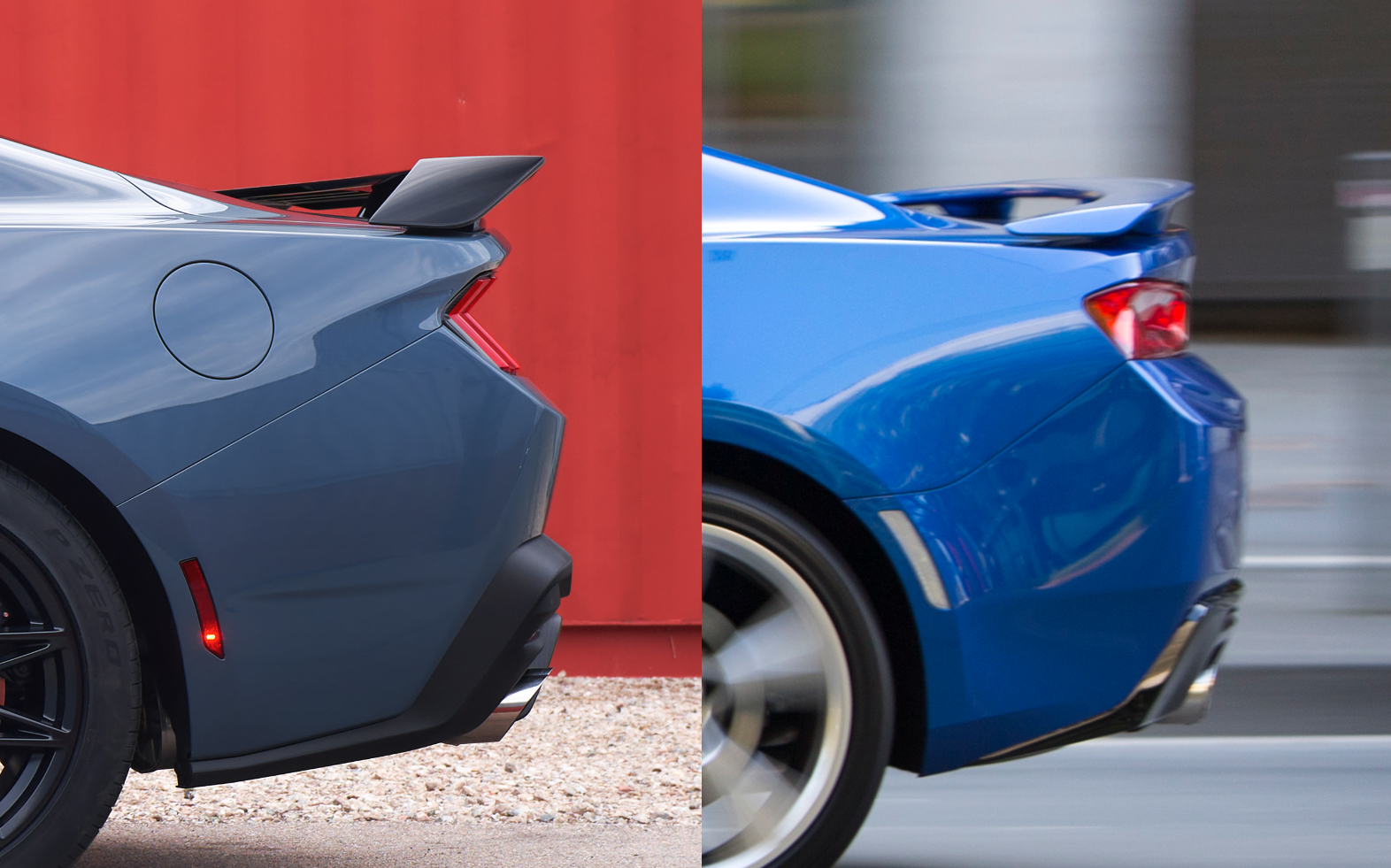S650 Mustang 2024 Mustang GT (7th gen) vs. 2023 Camaro SS (6th gen) -- Specs Comparison camaro-