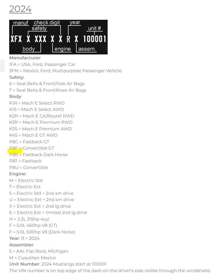 S650 Mustang 2024 Mustang Australia (AU) Pricing and Timing Schedule Capture.JPG