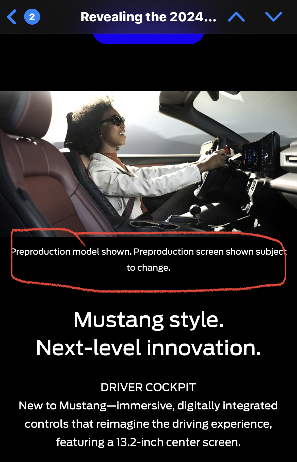 S650 Mustang The new dashboard is a big mistake IMO CD204EA3-95F3-4020-9DF7-07CF2C5F9977