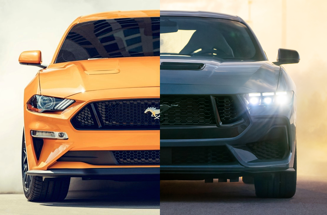 S650 Mustang S650 v S550 Mustang GT front end comparison comp2