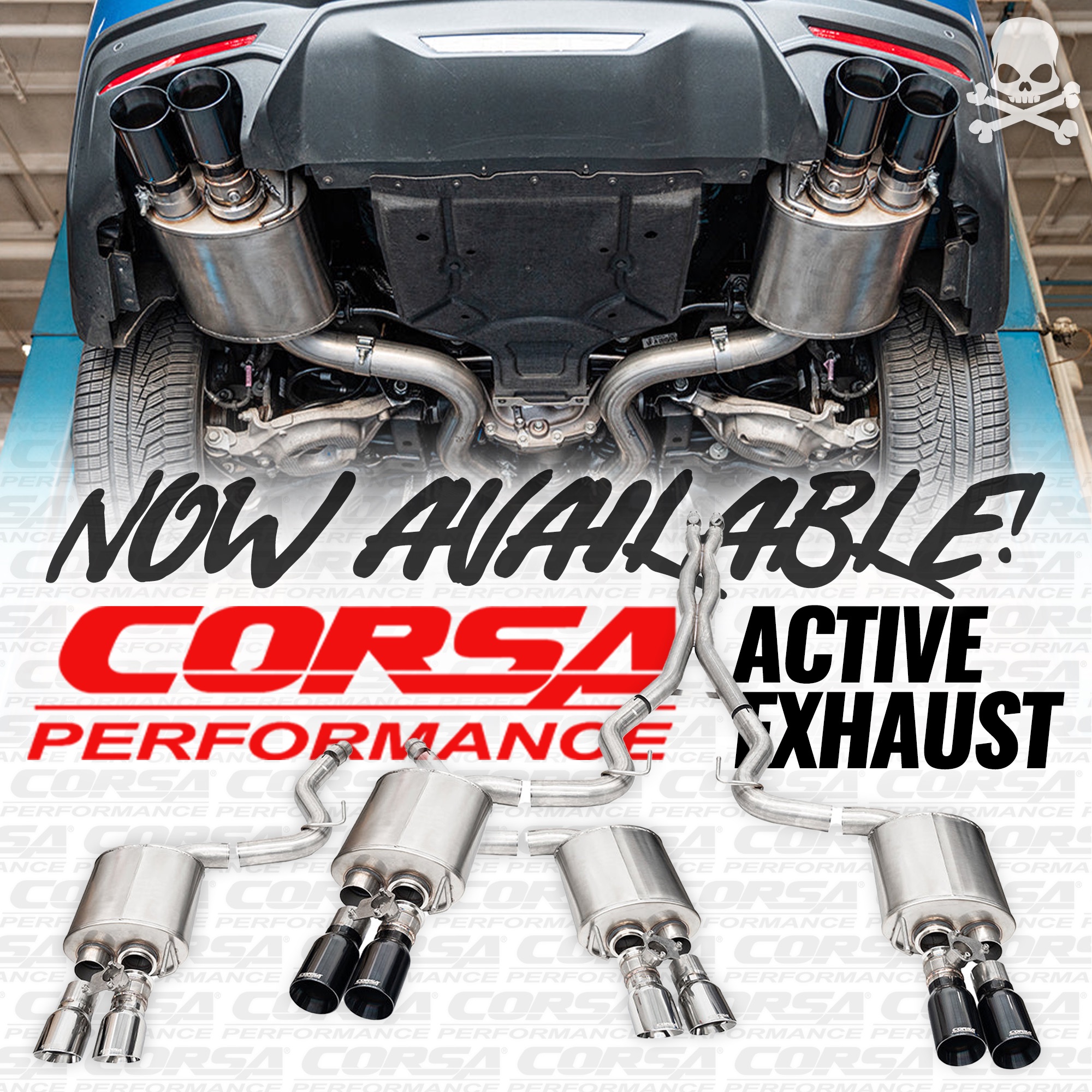 S650 Mustang Corsa Performance Active Exhaust for 2024 Mustang GT! - NOW AVAILABLE! corsa active exhaust sq