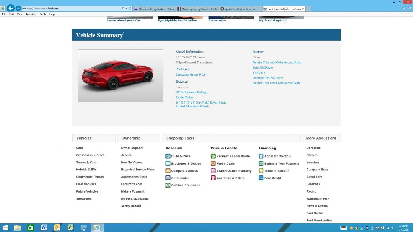 S650 Mustang Mustang Buying Basics + COTUS Guide COTUS