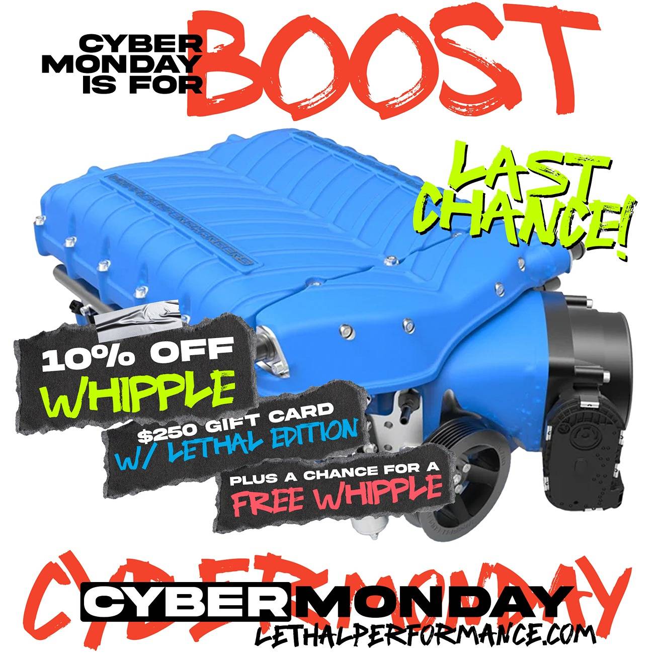S650 Mustang Cyber Monday is here at Lethal Performance! cyber_whipple (1)