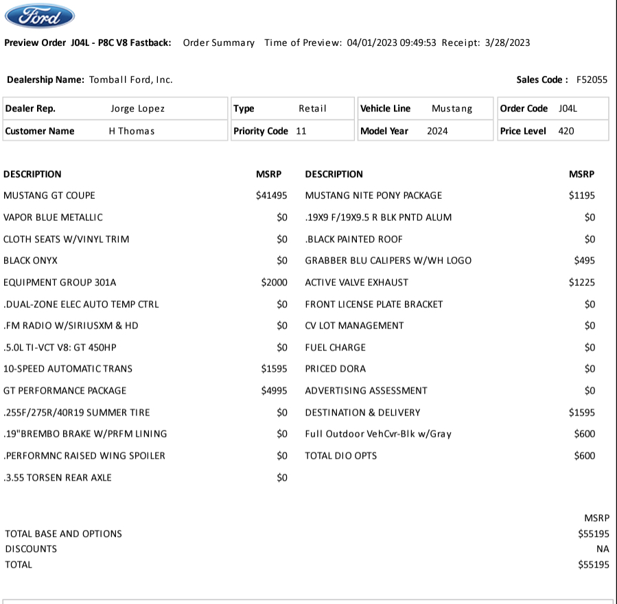 S650 Mustang 2024+ Mustang S650 Orders Tracking List & Stats [Enter Yours!] D0FB6100-56A9-455A-8731-4EAB6DF1BC2F