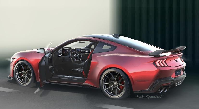 S650 Mustang Dark Horse Mustang in different colors sketches posted by Ford Performance DADD68A1-EA56-4C27-964A-BE58F9AD8587