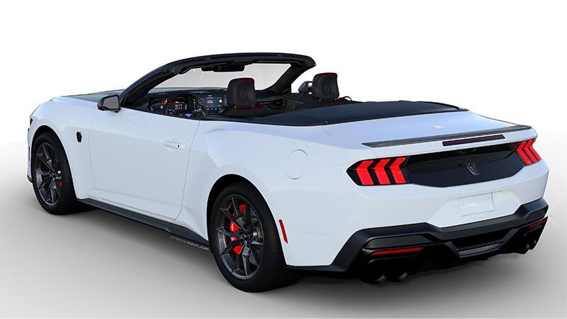 S650 Mustang 1-of-1 Convertible Dark Horse Mustang - Enter to Win with JDRF Donation! Dark Horse 1