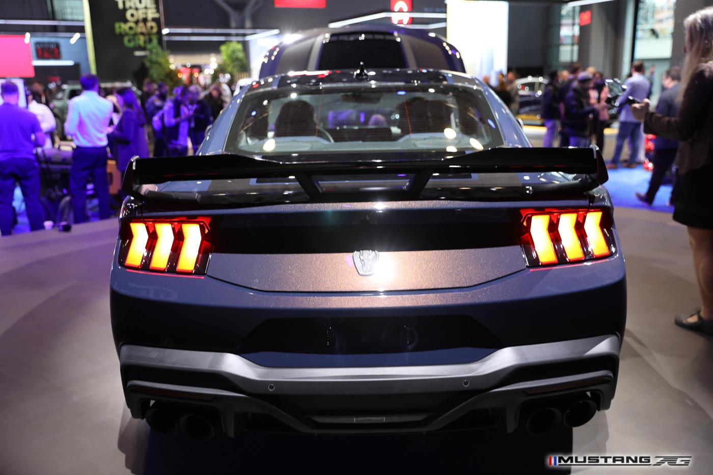 S650 Mustang NYIAS: Dark Horse Mustang (Blue Ember) & Engine Bay FIRST Look + 2024 Mustang GT Convertible Dark-Horse-2024-mustang-engine-bay-22