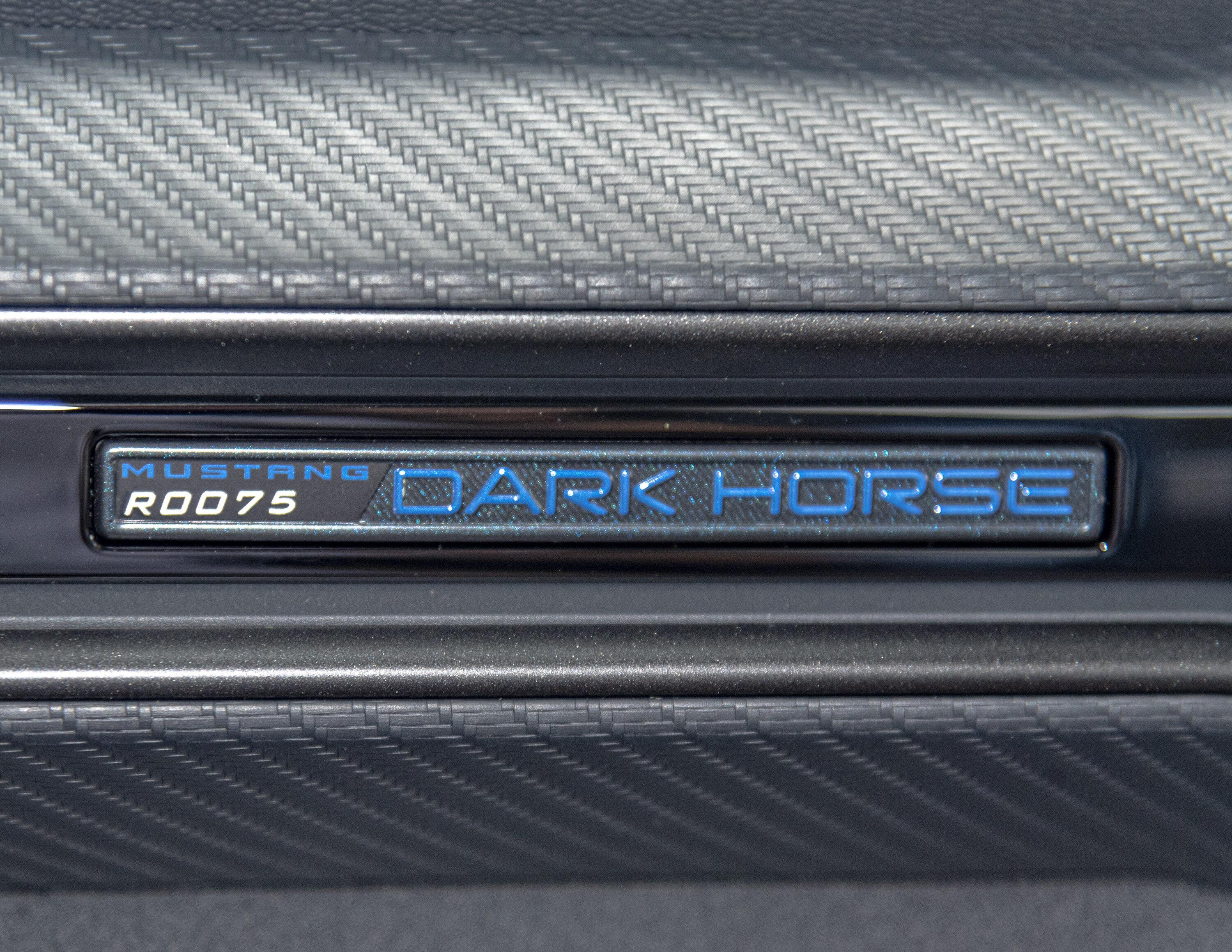 S650 Mustang 2024 Dark Horse Vapor Blue Metallic (600A, manual, Recaro seats) - Cincinnati, OH Dark Horse R0075 9 19 2023