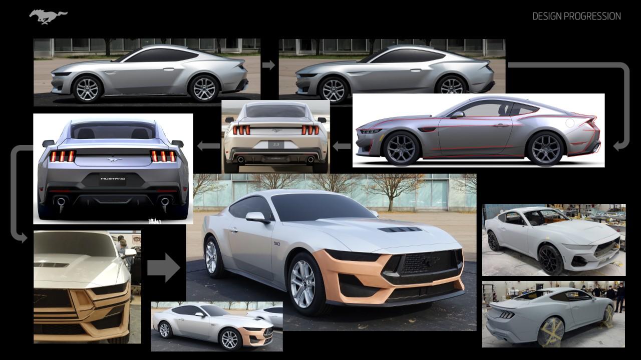 S650 Mustang S650 Mustang Design Sketches, Proposals, Modeling (Exterior + Interior) Design Progression