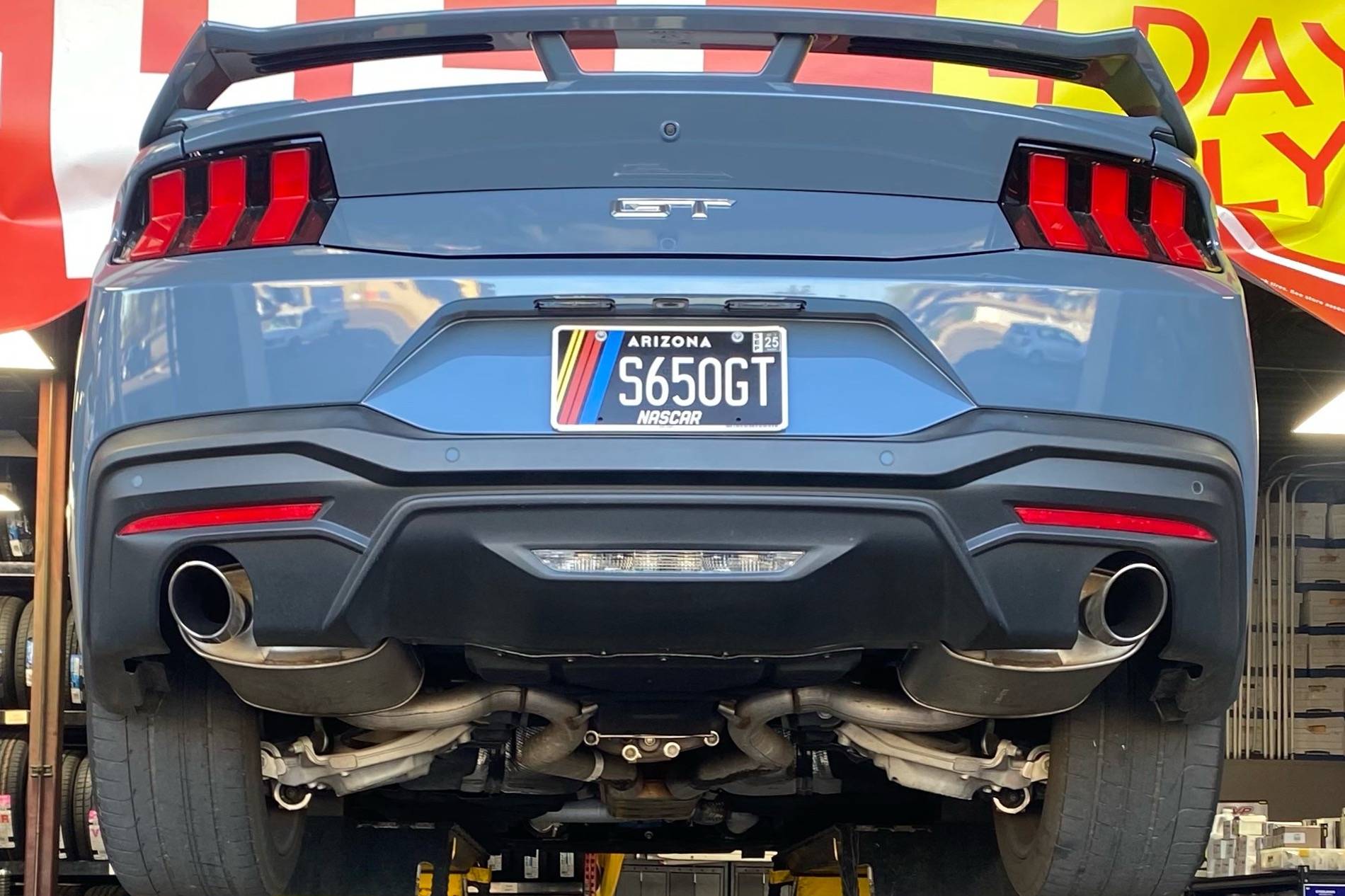S650 Mustang Trying to choose a license plate. DFD07F0D-E30C-4E61-A891-BBA7DE9FCEA7