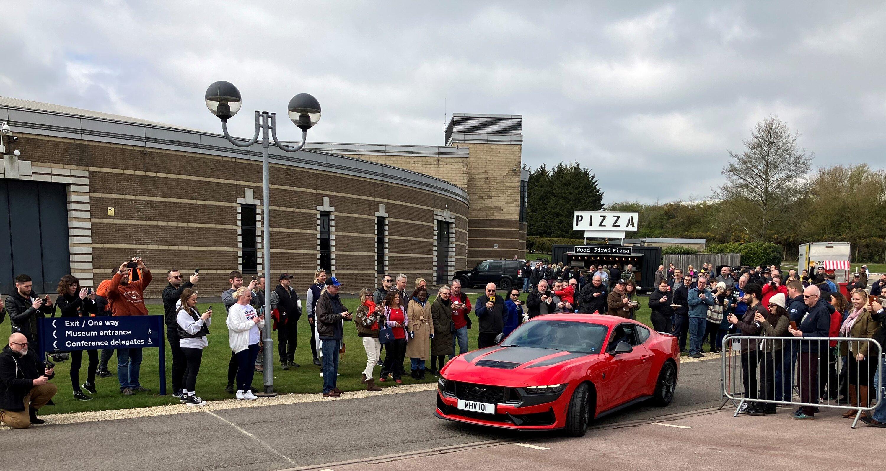 S650 Mustang UK reveal of the S650: Race Red Dark Horse Mustang DH 2.JPG