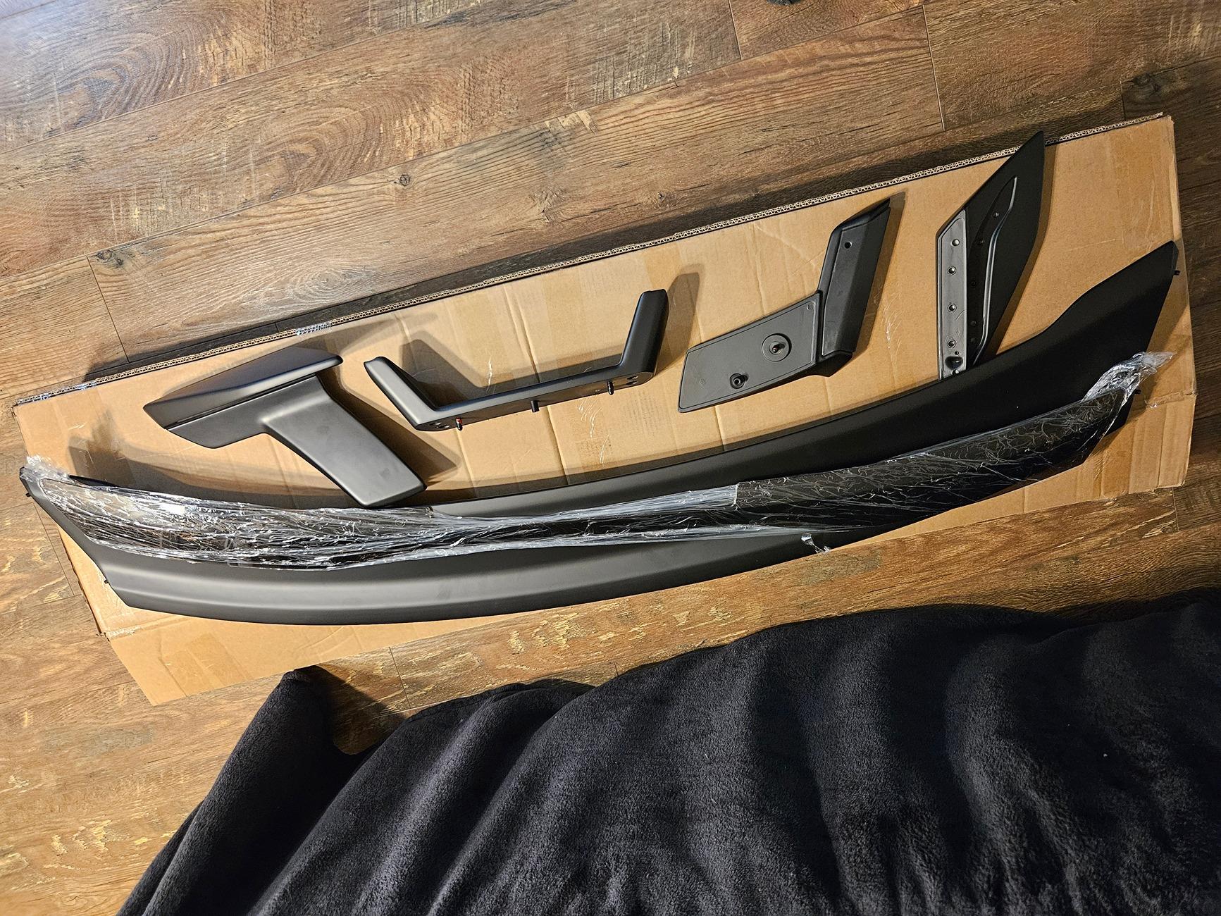 S650 Mustang Found an Ebay dark horse spoiler  "clone" dh wing 3