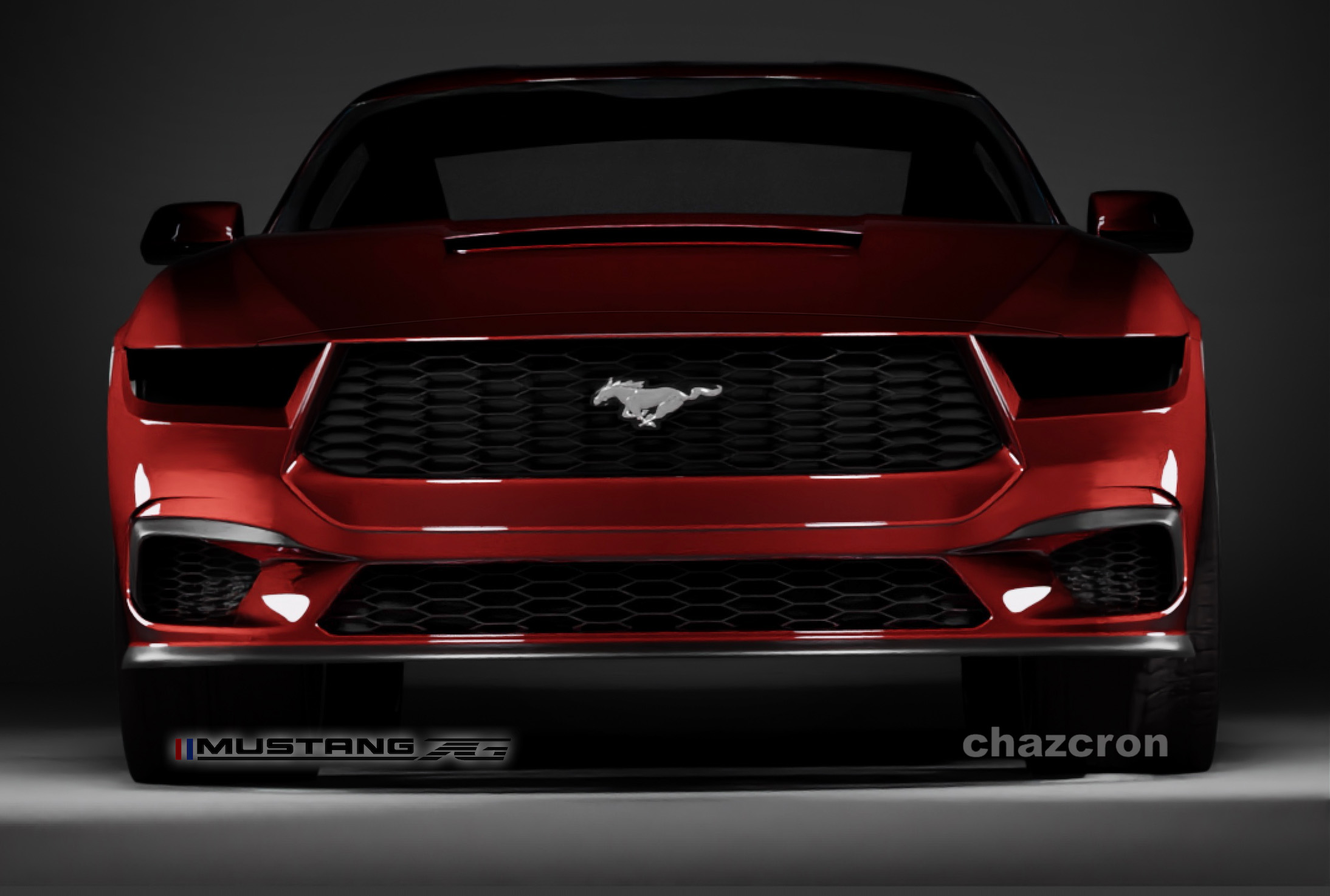 S650 Mustang chazcron weighs in... 7th gen 2023 Mustang S650 3D model & renderings in several colors! dpred-