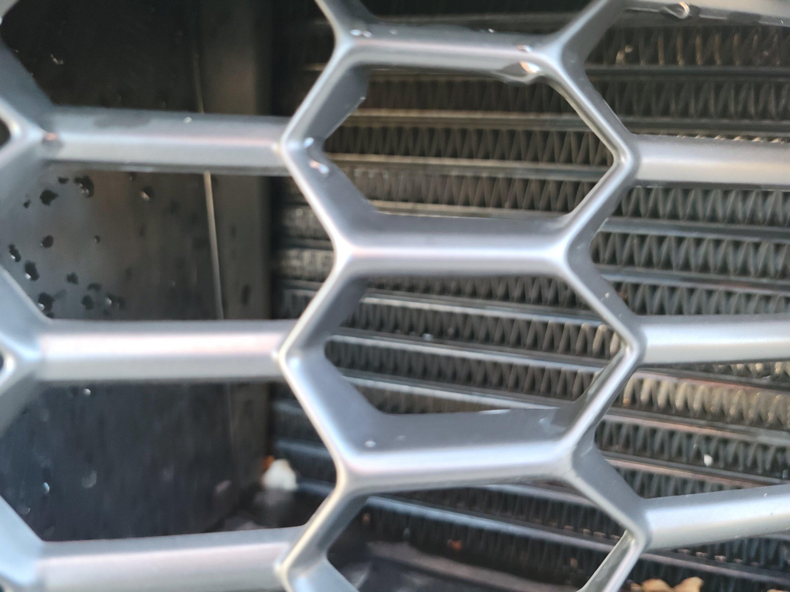 S650 Mustang Question on Performance Pack S650 vs. S550 driver side grille with oil cooler
