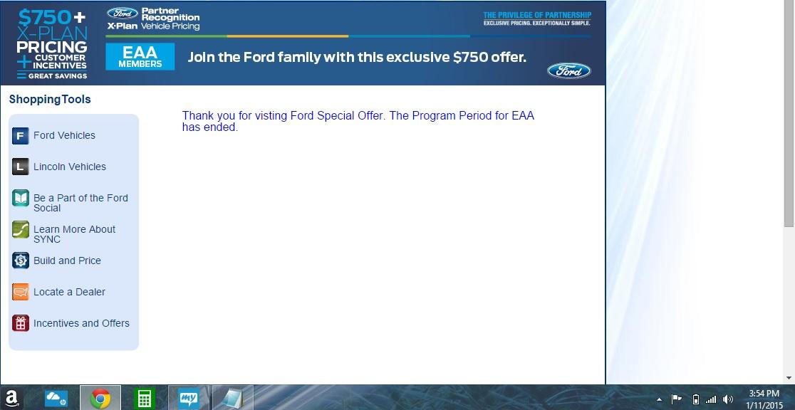 S650 Mustang X-Plan on New Mustang eaa offer ended