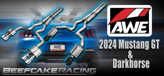S650 Mustang NEW 2024 Mustang Exhaust from AWE @Beefcake Racing!!! exhaust_2024_mustang_gt_dark_horse_beefcake_racin