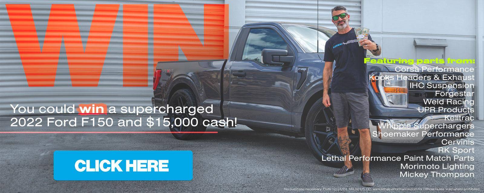 S650 Mustang Corsa Performance Sport Cat-back Valved System Videos? F150Giveaway_FrontPage1