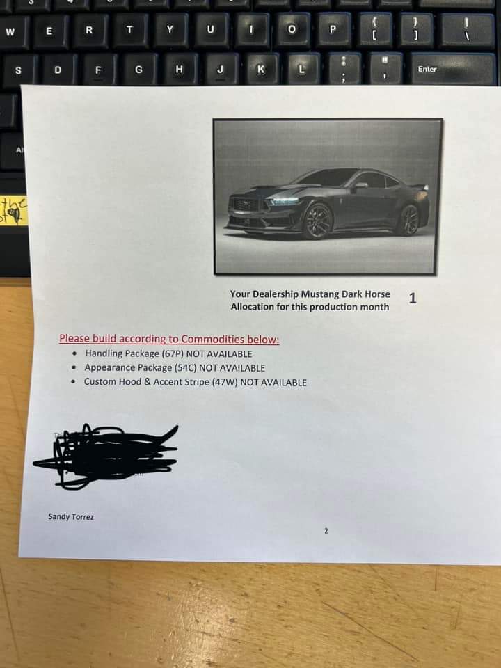 S650 Mustang 2024 Mustang No Scheduling this Week 4/6. May Production Schedule is Full FB_IMG_1680742074766
